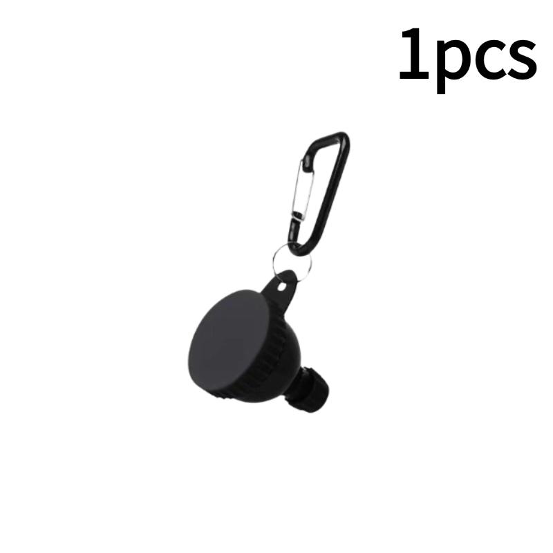 

Mini Protein Powder Bottle With Carabiner Outdoor Sport Mini Portable Protein Container Powder Bottle With Keychain