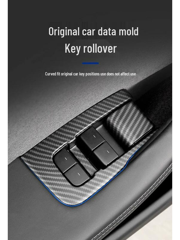 Tesla Model Y Window Switch Decorative Stickers