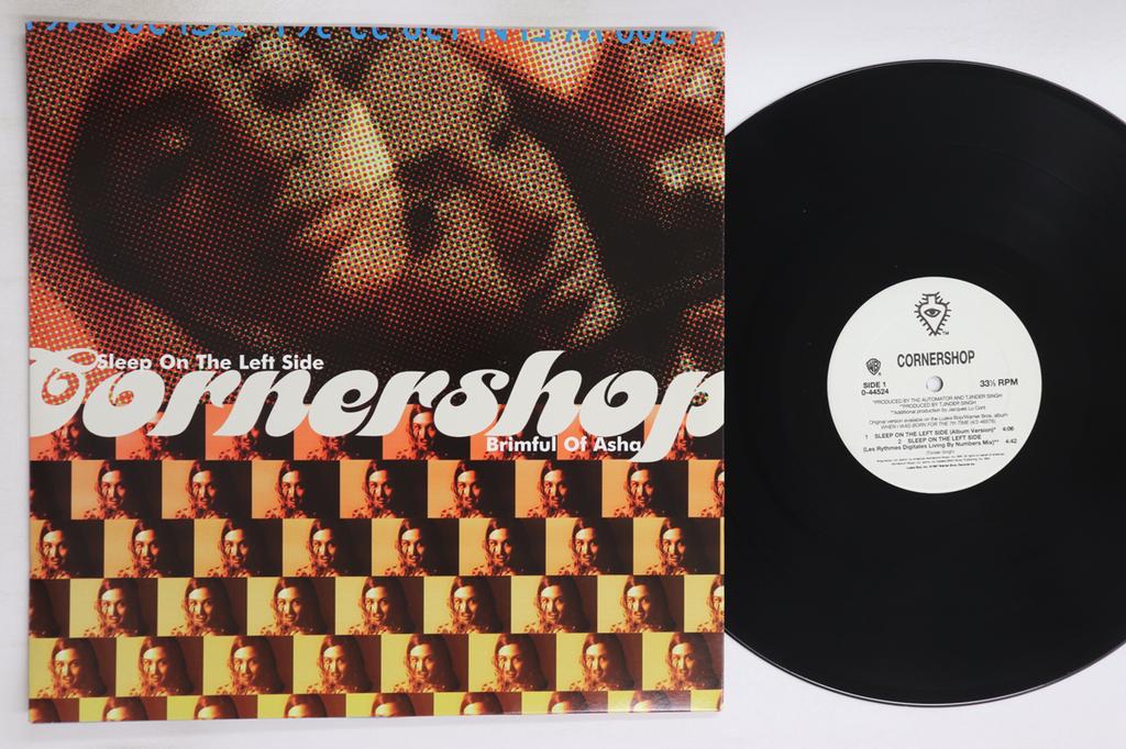 12inch Record CORNERSHOP - Sleep On The Left Side / Brimful Of 044524 LUAKA BOP 1998 US Dance & Electronica Used