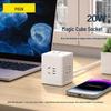 PISEN 20W Fast Charging Cube: Multi-Function Desktop Charger & Socket