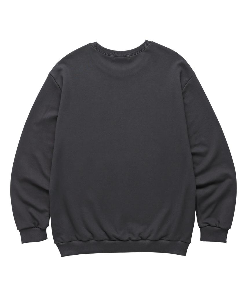 SHIRTER Nothing Will Works Sweatshirt (Sls017) Charcoal (Type A)