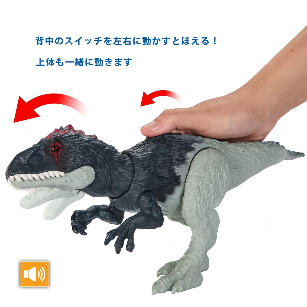 MATTEL JURASSIC WORLD Action Figure Eocalcaria years old and HLP17 Roar! [Total length approx. 32cm] [4 up]