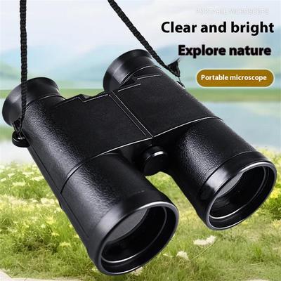 LZ032 Kinder Fernglas Tragbares Teleskop für Outdoor-Erkundung/Wissenschaftliches Lernen/Naturbeobachtung