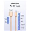Nylon Braided 3A Fast Charging Data Cable for Type-C, Android, Apple: Available In 1m, 2m, 3m Lengths