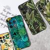 Tropical Leaf Pattern Case For OnePlus 12R 10T 9R 10R 12 11 9 10 Pro OnePlus Nord 2 2T CE 3 Lite N20 N10 Cover