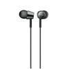 Sony MDR-EX155 Wired Earphones: In-Ear Type, Black (MDR-EX155 B)