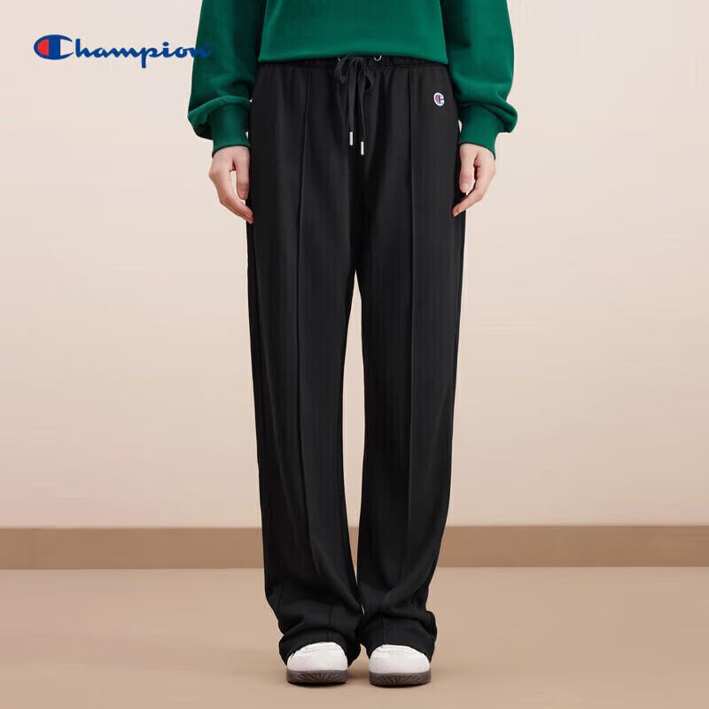 Champion Women s 2024 Embroidered C-Logo Straight-Leg Sweatpants M