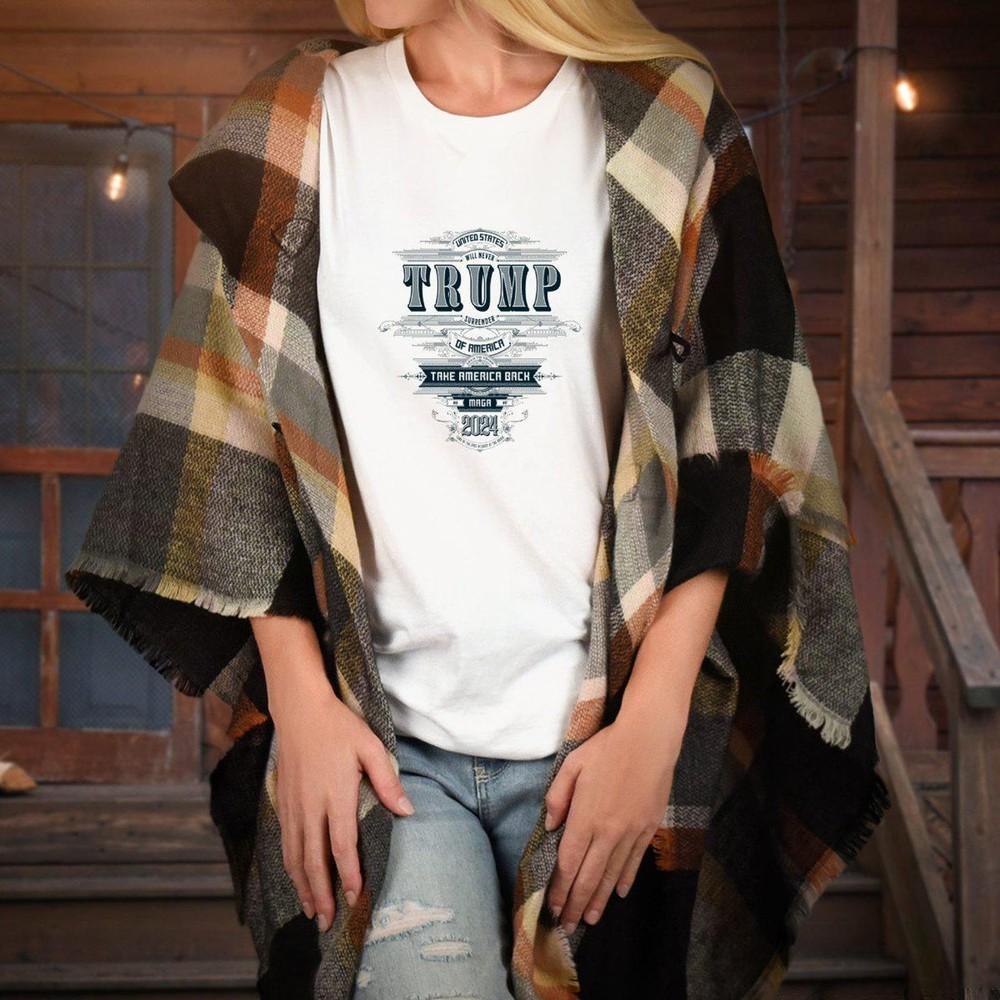 26 Trump 2024 T-Shirt, Take America Back, USA Patriotic Shirt, MAGA Sup Unisex T-Shirt M