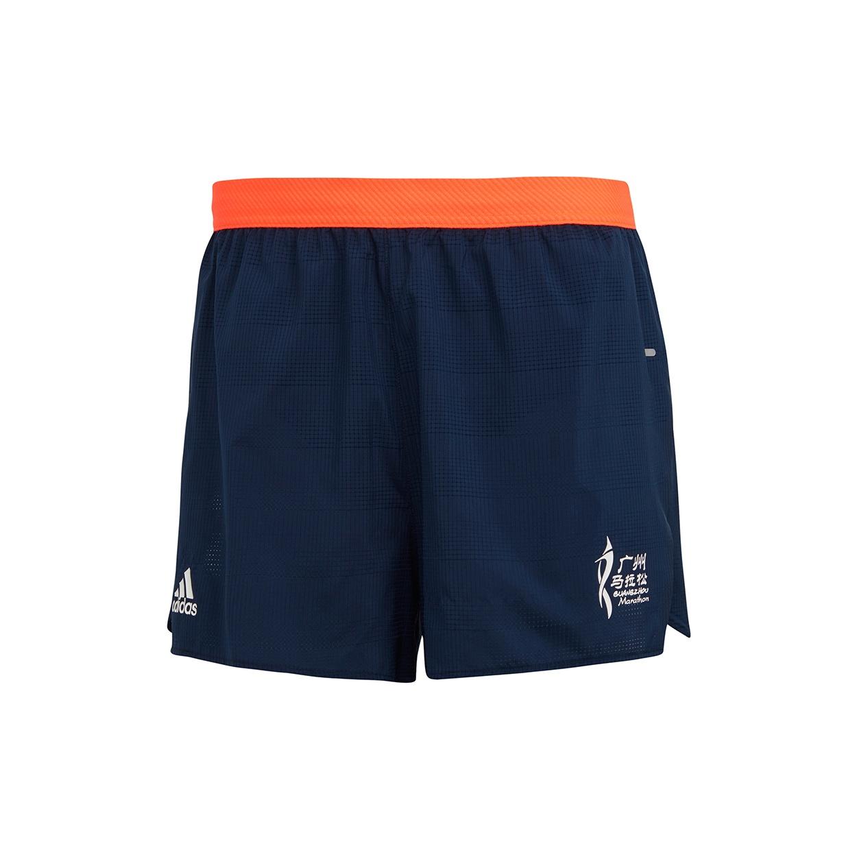 adidas Gzm Split Sh M Running Sports Knit Shorts Black Men s GV3743 XXL