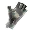 UV-Schutz Angelhandschuhe ohne Finger Sonnenschutzhandschuhe Herren Damen für Outdoor, Kajakfahren, Rudern