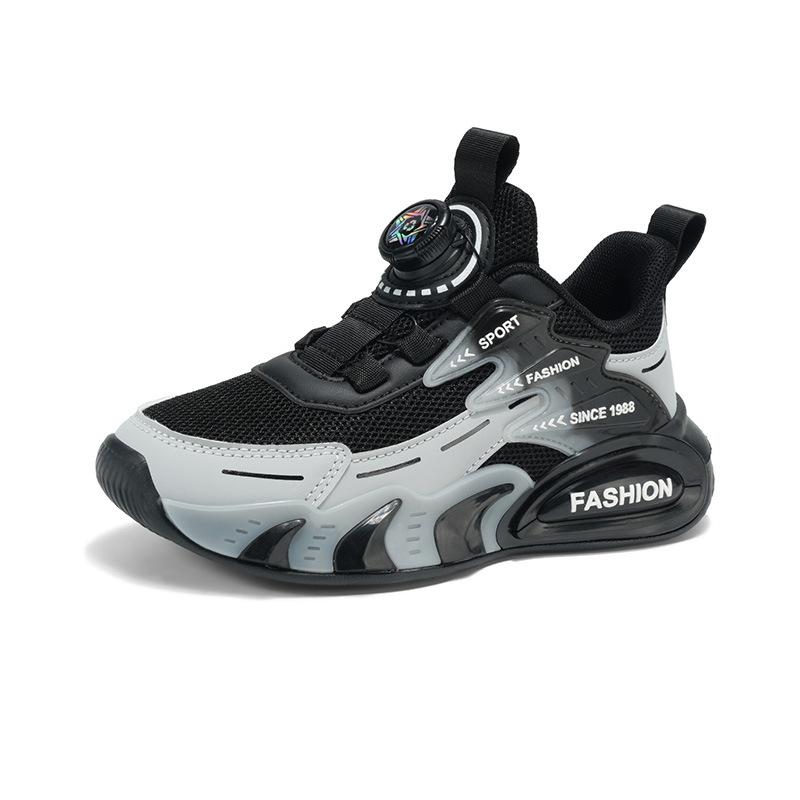 Boys' sneakers mesh breathable and lightweight 2025 summer new sneakers soft sole casual girls' dad shoes tide