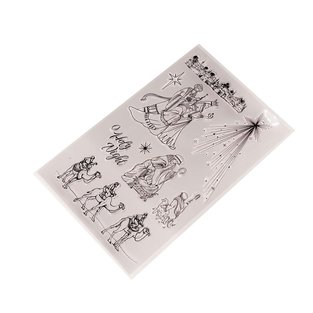 Arabian Camel Silicone Clear Stamps for Card Making Scrapbooking Embossing DIY Craft Album Rubber Seal Stamps Decor