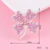 Colorful Four-Leaf Clover & Flower Rhinestone DIY Phone Case Jewelry Accessories.
