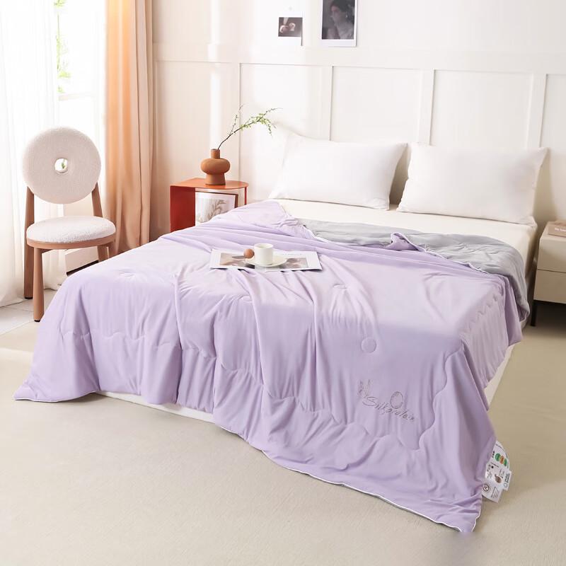 Zouyouzhuo Washable Cooling Mulberry Silk Summer Quilt
