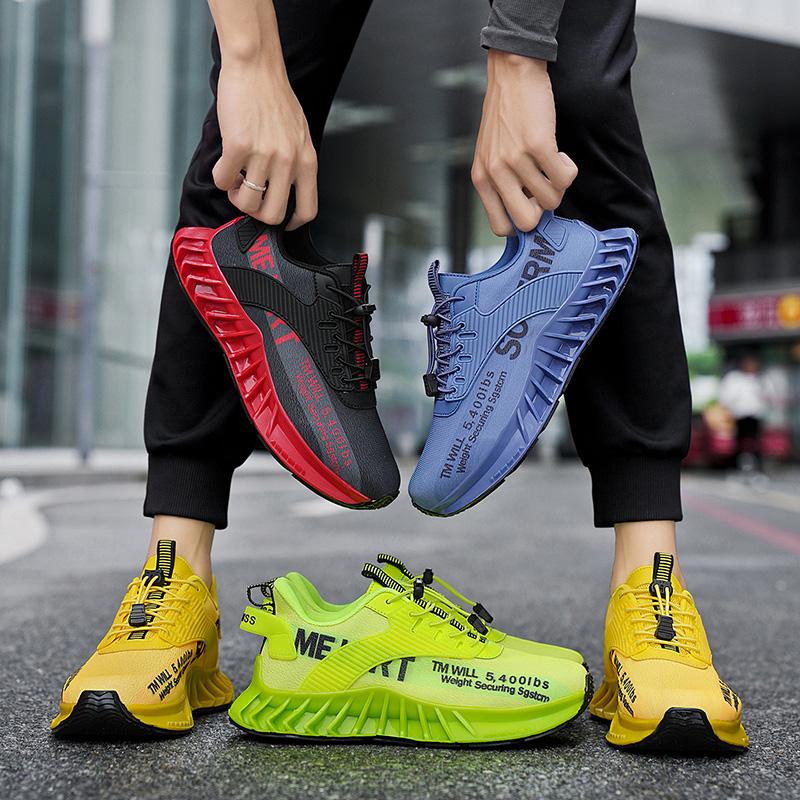 Men Running Shoes Breathable Mesh Shock-absorbing Fitness Shoe Training Sports Shoes Anti Slip and Durable Designer Shoes 2026