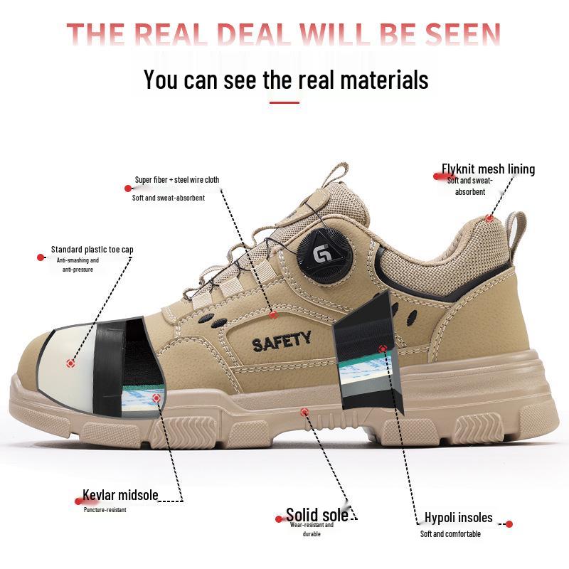 Men's 10KV Insulated Winter Safety Shoes: Anti-Smash, Anti-Puncture, Wear-Resistant, Comfortable for Long Standing