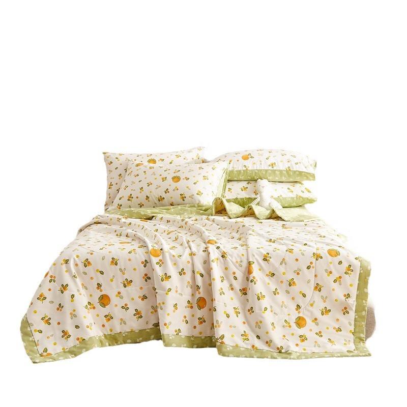LISM Kids Cartoon Soybean Fiber Summer Quilt