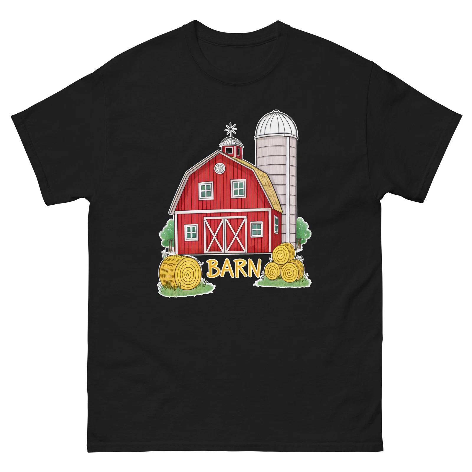 Barn Everyday Location Building Place T-Shirt 4XL