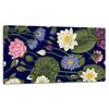 Glass Plate Cutting Board 52X30 Flowers