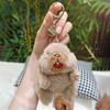 Keychain Marmota Plush Pendant With Voice Function For Bag Pendant And Toy Gift