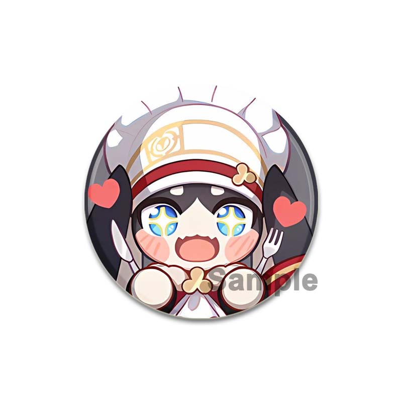 32/44/58mm Honkai Star Rail Brooch On Backpack  Asta Hook Kafka Arlan Cartoon Cosplay Badge Lapel Pins for Clothes Accessories Gift