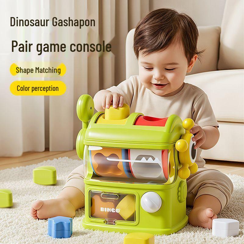 Dinosaur Shape Matching Game - Educational Toy for Infant Cognitive Development and Early Learning