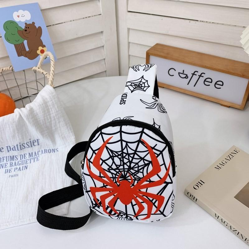 Dinosaur Unicorn Cartoon Spider Pattern Children Shoulder Bag School For