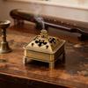 Burner Holder Chinese Ornament Censer Hollow Design for Office Living Room Bookshelf Bedroom