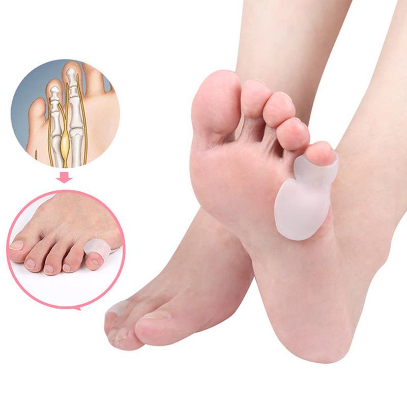 1 Pair Of Toe Orthotics Protector Interphalangeal Separator Foot Care Tools