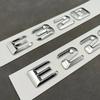 Car Trunk Letters Logo Emblem Badge Decals Sticker for Mercedes Benz E Class E200 E220 E230 E250 E260 E300 E350 E400 W212 W213