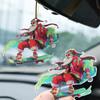 Reindeer Santa Claus Hanging Pendant Snowman Car Haning Pendants  Holiday Party