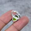 Peridot Gemstone Handmade 925 Sterling Silver Jewelry Ring Size 9 M-284