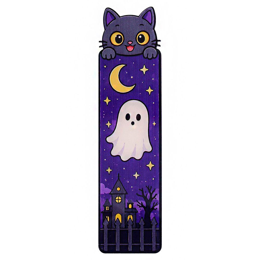 Mummy Design Cat Bookmark Vampire Design Gothic Bookmark Creative Acrylic Cat Bookmarks Halloween