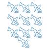 100Pcs Dolphin Shape Metal Paperclips Blue Cute Paper Clips Paper Clips  Document Organization