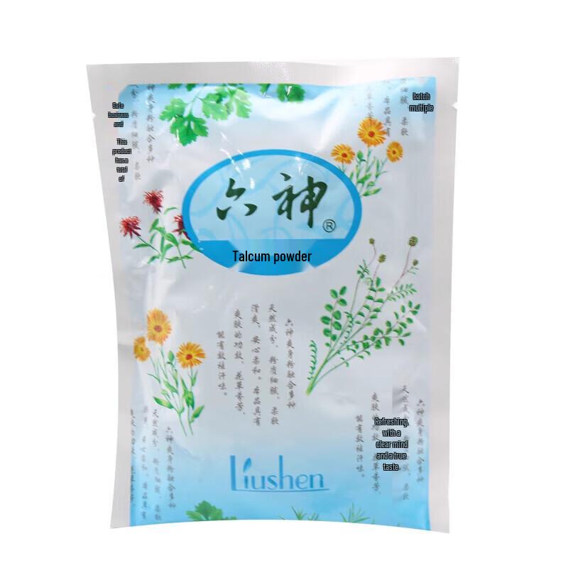Освежающая детская присыпка Liu Shen