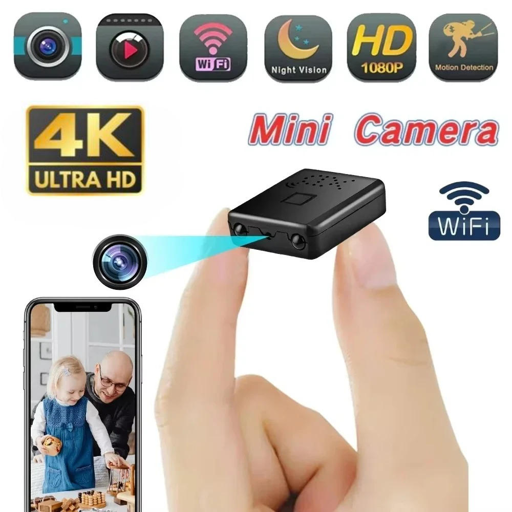 IP WLAN Drahtlose Kamera 4K 1MP HD 1080P Nachtsicht Automatische Personenerkennung Unterstützung Smartphone Video Audio Sprechen Smart Home Überwachungskamera