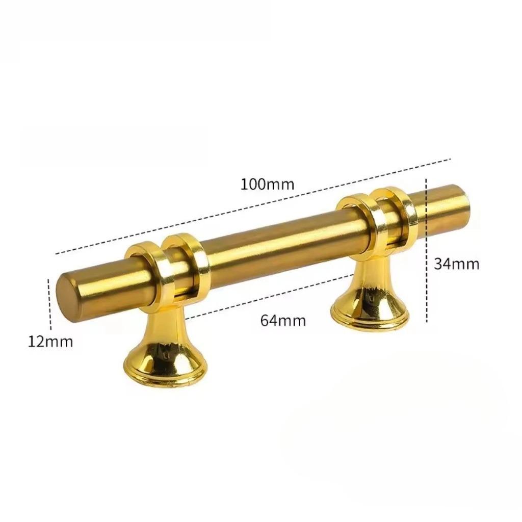 Handles Drawer Cabinet Furniture Kitchen Handles for Cabinet Knob Door Drawer Furniture Kitchen Knob Modern Simple  Silver Black