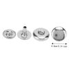 200set Rounded Sewing Leather Snaps 8mm Size Metal Snap Fasteners  Leather Craft DIY