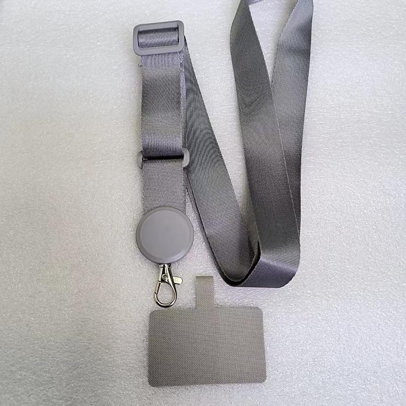 

Съемный регулируемый ремешок кроссбоди патч шнурок для телефона для телефона плоский нейлоновый патч ожерелье клип защелка подвесной шнур веревка