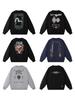 Fukujin EVISU Print Rundhals-Sweatshirt - Herbst/Winter, Lockere Passform, Langärmlig, Unisex Trend-Pullover