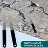 Paver Extractor Tool Non-Slip Handle Paver Lifter Paving Tamper Tool Ergonomic Ground Tamper Brick Gripper For Beginners