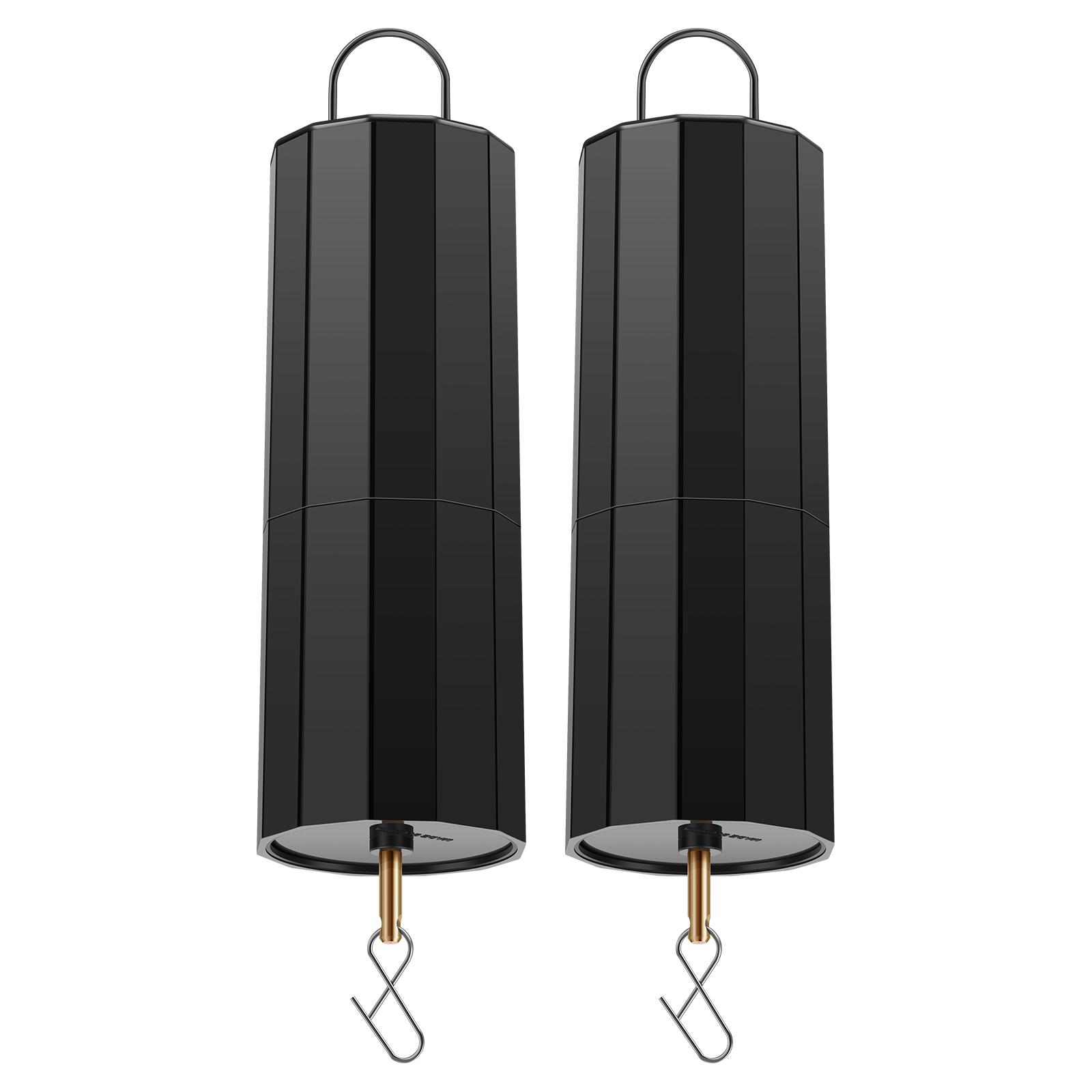 2Pcs Hanging Rotary Wind Chime Motor Wind Rotor Motor Battery Powered Suitable For Disco Ball Wind Spinner Garden Decor
