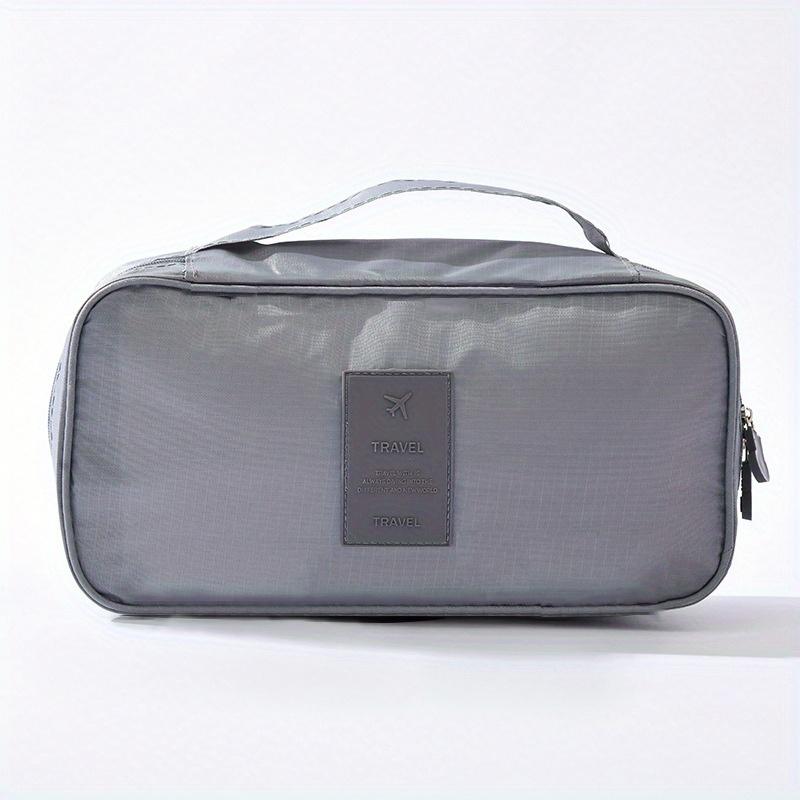 1 szt. Torba organizera zapinana na zamek, wielofunkcyjna torba podróżna na bieliznę, biustonosz, skarpetki.