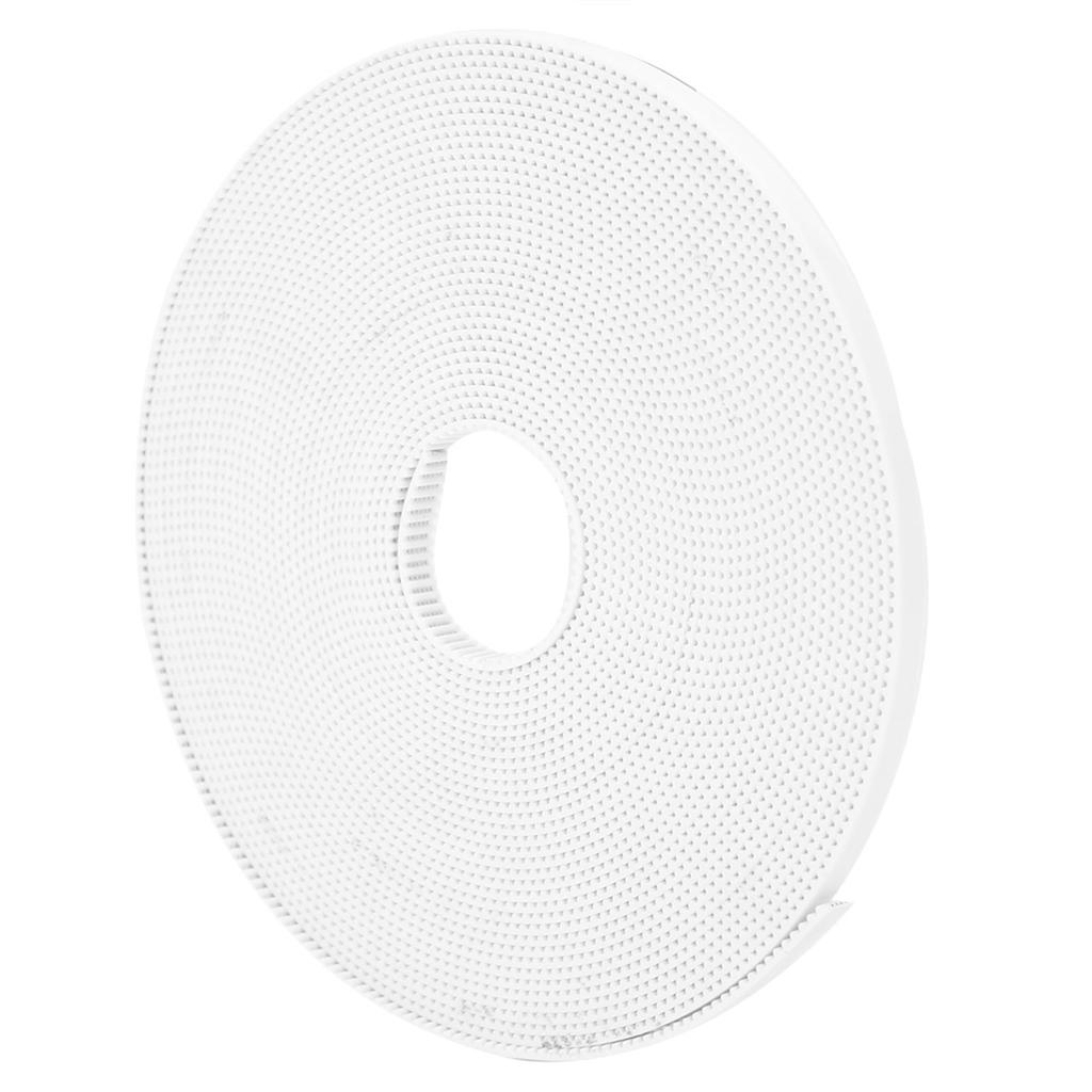 Synchronous Belt White NonSlip Timing Cogged Toothed Strip with Steel Core 2GT6mm(10 Meters )