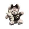 Plush Fox Delightful Toy Keychain Soft And Huggable Accessory For Use Everyday