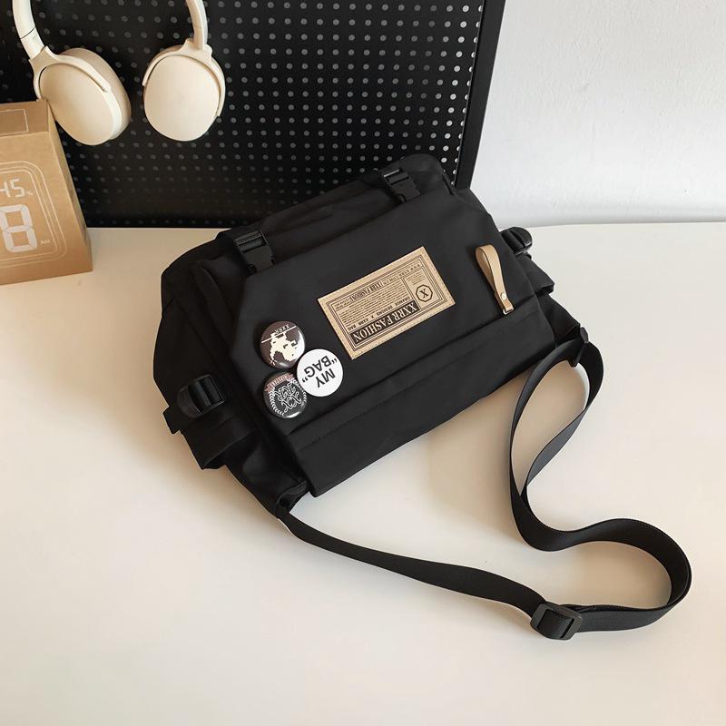 

Японская ретро сумка-мессенджер - Унисекс студенческий плечевой рюкзак, Большая вместимость, Корейский стиль, тренд