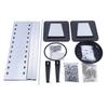 360 Rotating Sunglass Display Rack 44 Pairs Eye Glasses Display Stand with Mirror, Eyeglass Turning Commercial Display Stand