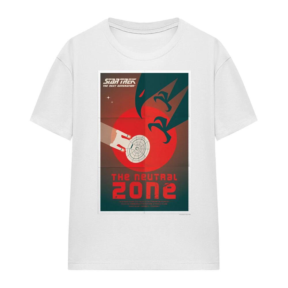 Star Trek TNG Season 1 Episode 26 Ladies T-Shirt S-2XL, White L