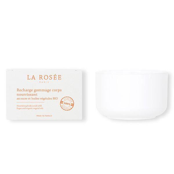 Gommage Corps - LA ROSÉE - Recharge Nourrissant - Sucre Bio - Huiles Végétales - 200g