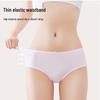 Mao Ren Sweet Bowknot Pure Cotton Antibacterial Briefs 4-Pack
